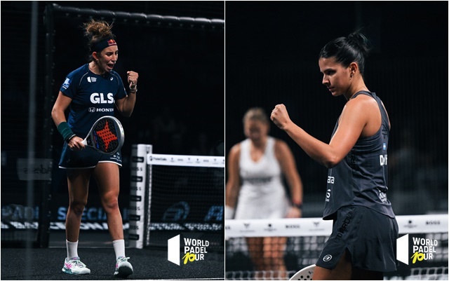 Bea y Delfi final femenina partido Master Final 2023 dentro
