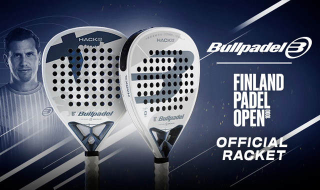 Nueva pala oficial Bullpadel Finlandia
