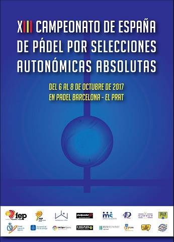 Cartel españa selecciones absolutas autonómicas