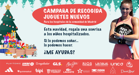 El pádel regala sonrisas para volver a demostrar que la Navidad es época de solidaridad