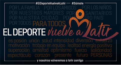 ¿Te sumas a la campaña #ElDeporteVuelveALatir?