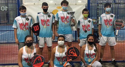 Pádel Club Las Palmeras, demostración de campeón total en Andalucía