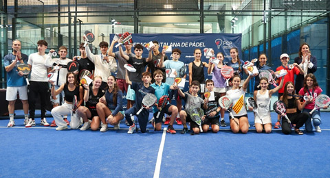 Turno del pádel de menores catalán: así coronó a los campeones del 2023 en categoría alevín y cadete