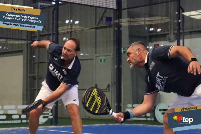 Campeonas 2ª categoría Cto España Veteranos FEP 2023