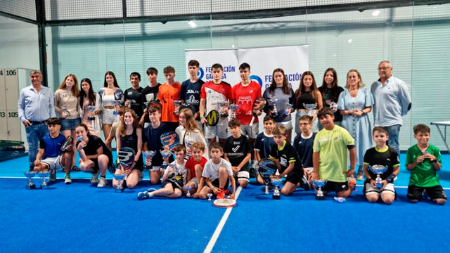 Campeonato gallego Pádel menores 2023 ganadores