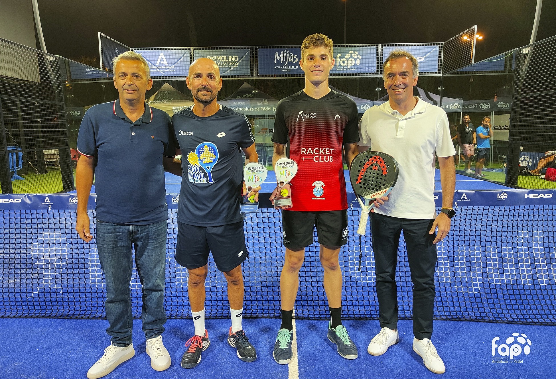 Campeones Andalucía Absoluto 2022 chicos