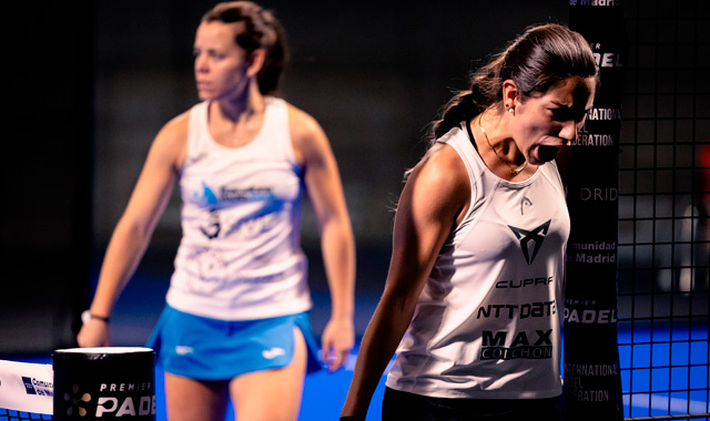 Carmen Goenaga y Lucía Martínez octavos Madrid Premier Padel P1 2023