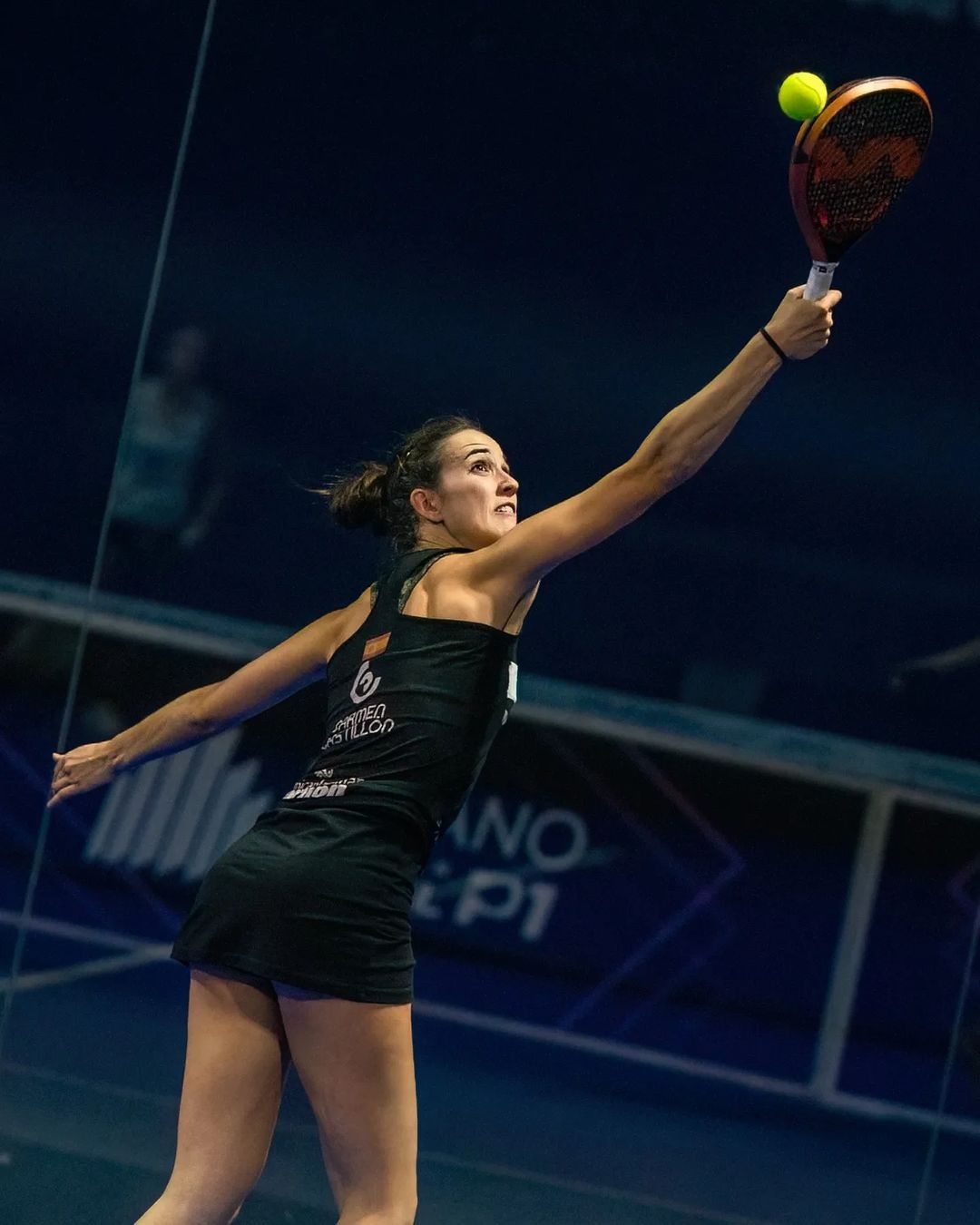 Carmen Castillón finales previas MIlán Premier Padel 2023