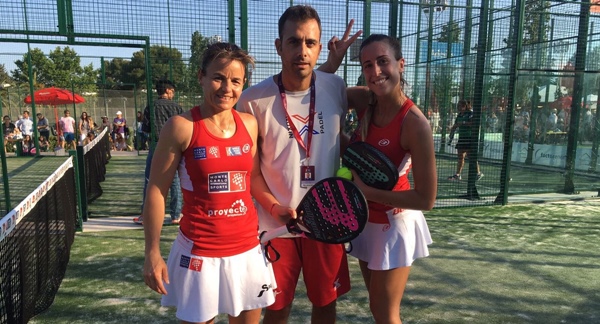 Cata Tenorio y Victoria Iglesias master barcelona octavos
