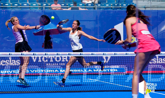 Chiara Pappacena y Giorgia Marchetti segundo día inicio cuadro final marbella 2023