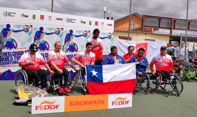 Chile Cto. del Mundo de pádel en Silla de ruedas