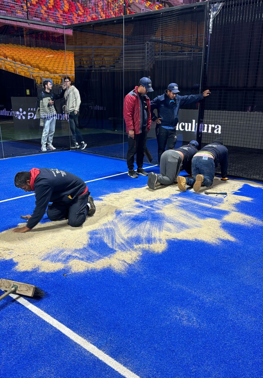 Chile pistas sin terminar Premier Padel 2024