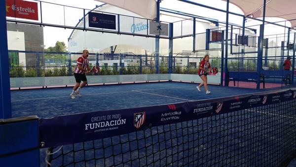 Jugadores Fund. Atlético de Madrid Pádel AÑo II