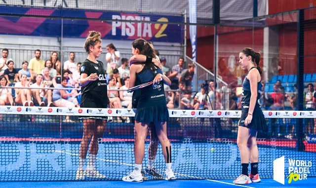 Claudia Fernández y Julieta Bidahorria octavos Valencia Open 2023