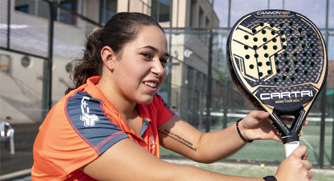 Cristina Carrascosa: nueva apuesta de pádel femenino para Cartri