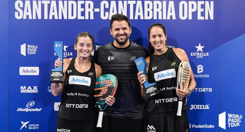 ¡Octavo título por aplastamiento! Ale y Gemma regresan a su mejor versión en la final de Santander
