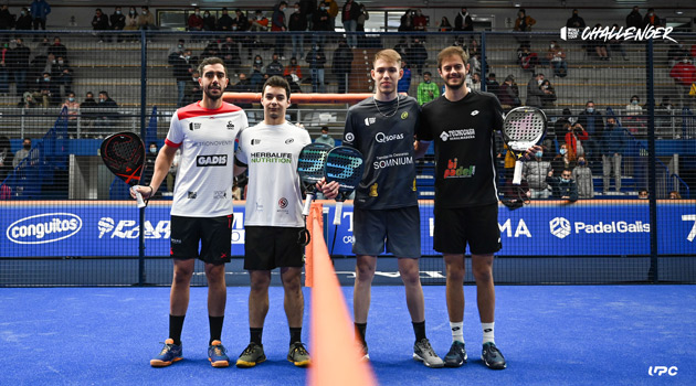Partido semis Challenger Getafe Martín Sánchez Piñeiro y Javi Martínez