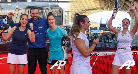 Raquel Piltcher y Ana Fdez. de Ossó se autoinvitan a la gran final ante las nº1