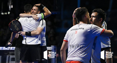 Final 100% argentina en Dinamarca: Maxi y 'Lucho' doblegan a Stupa y Lima para pelear el título con 'Sanyo' y Tapia