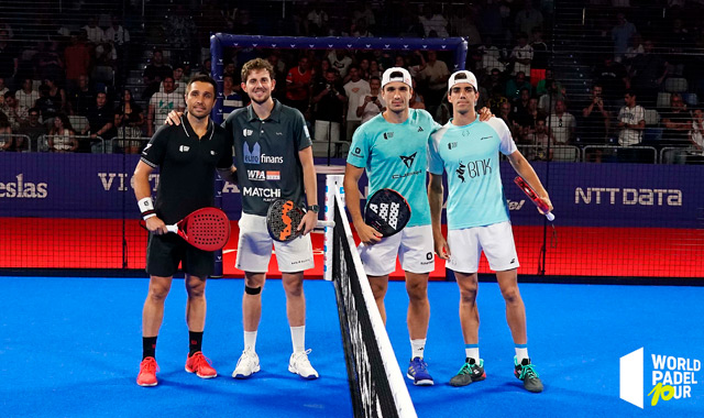 Cuarto de final Galán y Lebrón Málaga Open 2023