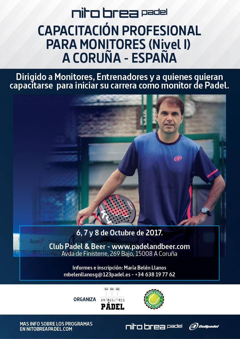 Nito Brea curso monitores Coruña