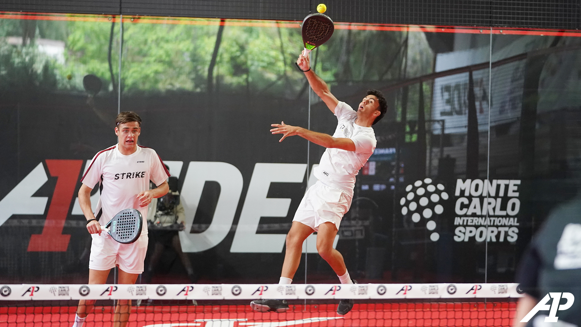 Daniel Martínez y Leonardo Yob segunda parte octavos de final France Open A1 Padel 2024
