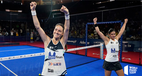 Delfi y Tamara dinamitan el torneo para meterse en una enorme final