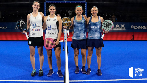 Delfina Brea y Tamara Icardo inicio final Santander Open 2021