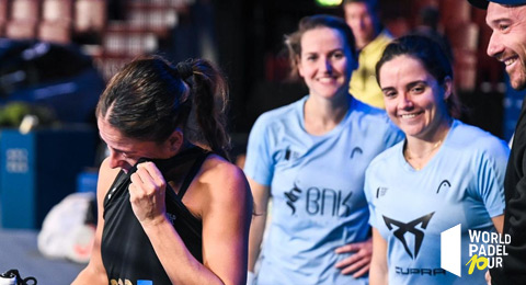 Mari Carmen Villalba se despide de World Padel Tour entre aplausos, sonrisas y lágrimas
