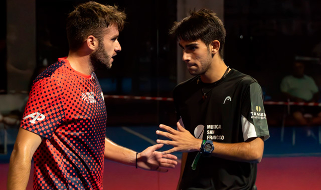 Diego Simón y Raúl Peralta previas Nueva York A1 Padel España 2023