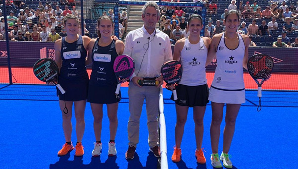 Alejandra Salazar y Ariana Sánchez vs. Delfina Brea y Majo Sánchez Alayeto semis WPT Jaén