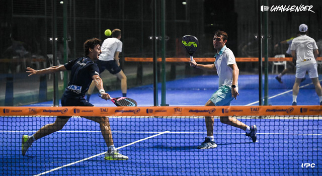 Edu Alonso y Juanlu Esbri inicio cuadro final Torrent Challenger 2022