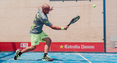Los golpes defensivos en el pádel
