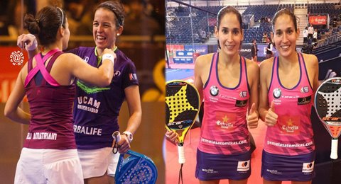 Eli y Patty se verán las caras en la primera semifinal ante las Atómikas