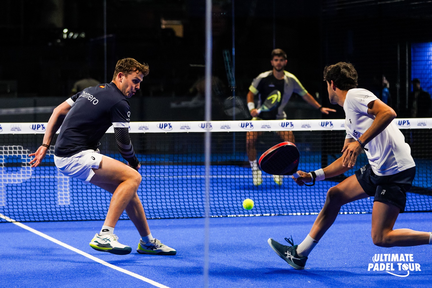 Emilio Sánchez y Roger Aromi inicio cuadro final Leganés Open UPT 2024