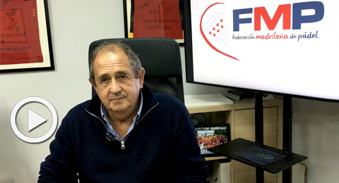 José Luis Amoroto (FMP): ''2020 fue un año muy duro pero, afortunadamente, ahora vemos los clubes llenos y volvemos a disfrutar del pádel''