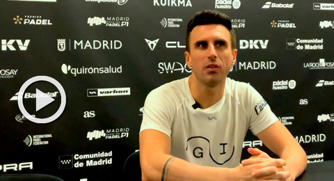 Víctor Ruiz: ''La pista no nos beneficia en exceso pero hemos planteado muy bien la estrategia del partido''