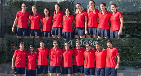 España presentó a su combinado para el Campeonato de Europa
