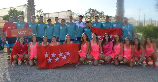 Equipo madrid Cto España menores SSAA
