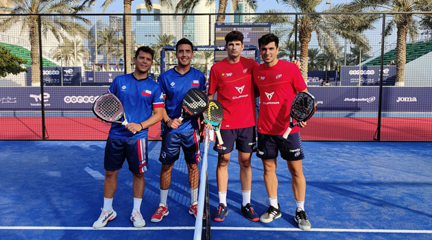 Equipo masculino España segundo día Mundial
