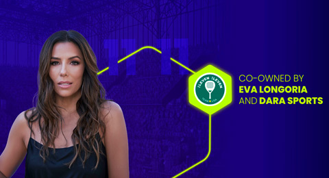 Sangre yankee con Eva Longoria para formar un nuevo equipo en la Hexagon Cup
