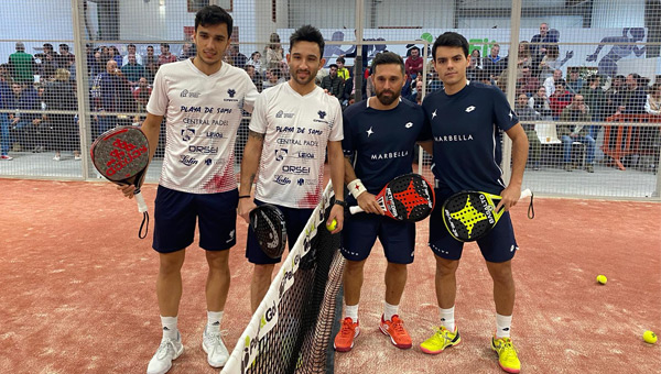 Sanyo Gutiérrez y Ale Galán final Cto España Equipos 2020