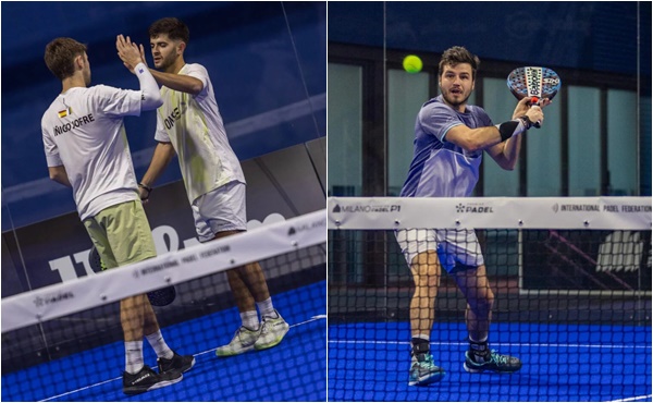 Jugadores finales previas Milano Premier Padel 2023