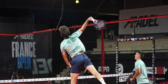 Franco Dal Bianco y Maxi Arce primera jornada France Open A1 Padel 2024 