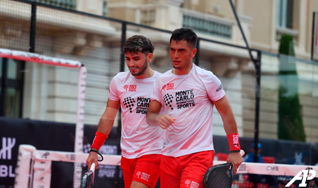 Franco Dal Bianco y maxi Arce cuartos Mónaco Master 2023