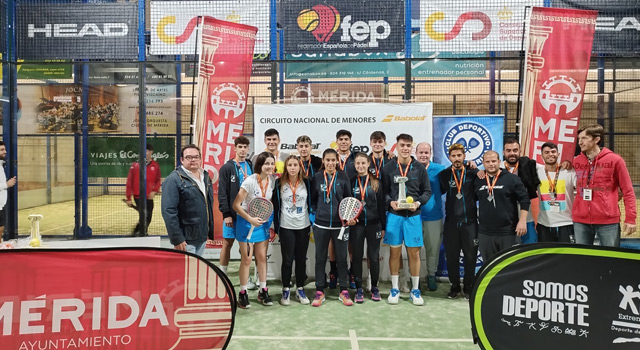 Campeonato infantil y junior FEP equipos 2022 jugadores