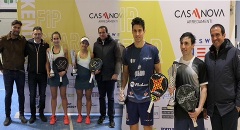 Castelló-Cortiles y Perino-Fuster se adjudican la segunda cita del calendario FIP