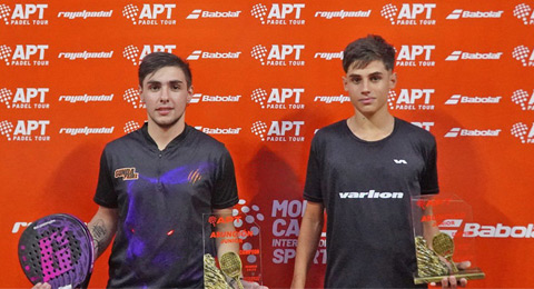 El APT Padel Tour presume de dos juniors de oro