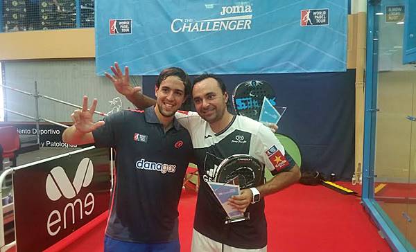 Godo Díaz y Lucho Capra campeones wpt madrid