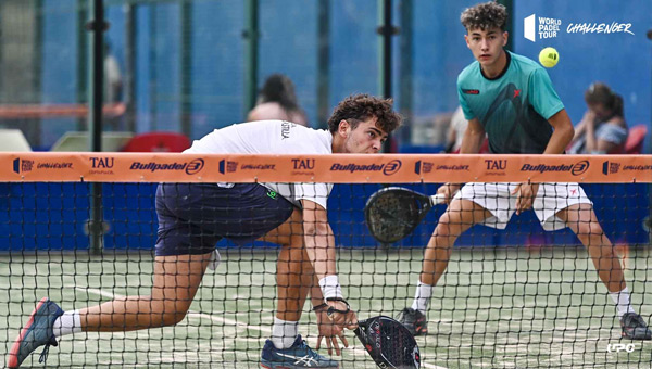Guillermo Collado y José María García previas Challenger La Nucía 2021